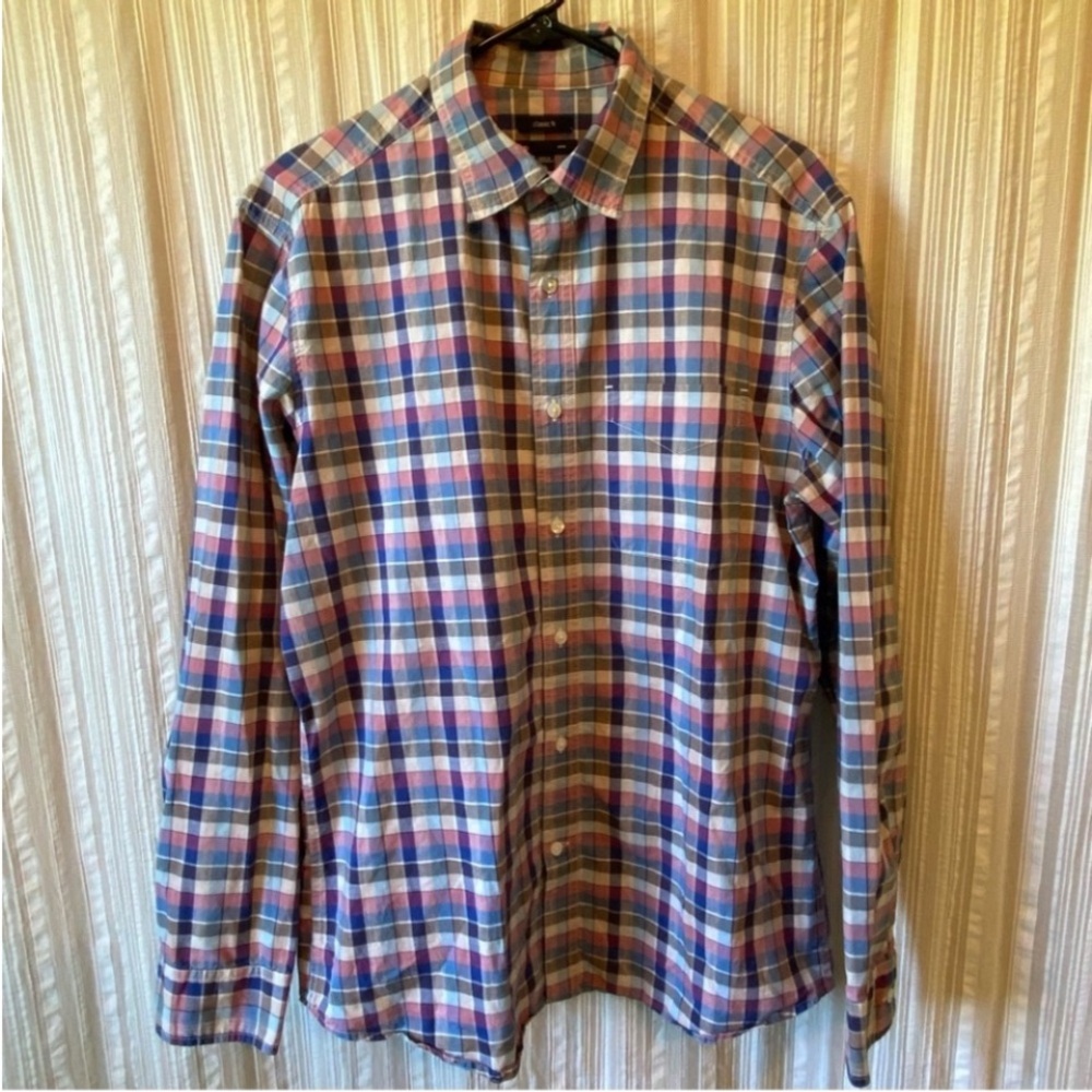 Classic Multicolor Plaid Men's Shirt